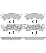 BREMSI - BP2777 - 