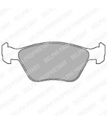 DELPHI - LP1602 - Колодки FORD MONDEO/SCORPIO 1.8L-2.9L  93-00     WVA21358