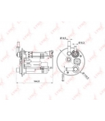 LYNX - LF979M - Фильтр топливный погружной CHEVROLET Cruze 1.3-1.5 00-05, SUZUKI WagonR+ 1.3 00-05 /Ignis 1.3-1.5 00-05