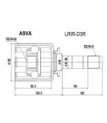 ASVA LRIRD3R Шрус внутренний задний правый с блокировкой 30x44x31