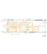 COFLE - 171512 - Трос стояночного тормоза TOYOTA: CAMRY ACV-MCV LH 1633/1425 mm