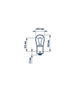 NARVA 17635 P21W 12V [21W] [BA15s] [standart] Автомобильная лампа