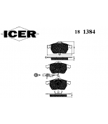 ICER 181384 Комплект тормозных колодок, диско