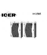 ICER 181585 Комплект тормозных колодок, диско