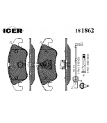ICER - 181862 - Колодки тормозные дисковые