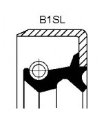 CORTECO - 19016590B - Сальник дифференциала/хвостовика 42x65x12