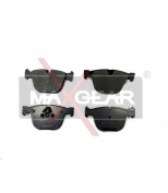 MAXGEAR - 190590 - Комплект тормозных колодок, дисковый тормоз