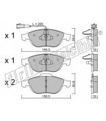 FRITECH - 2291 - Колодки тормозные дисковые передние Alfa Romeo, Lancia