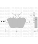 METELLI - 2201130 - Комплект тормозных колодок, диско