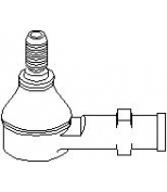 HANS PRIES/TOPRAN - 207169 - Наконечник рулевой тяги