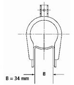 SACHS - 200052 - амортизатор пер.газ