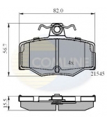 COMLINE - CBP0878 - Колодки дисковые