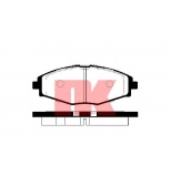 NK - 225004 - Колодки тормозные дисковые 225004