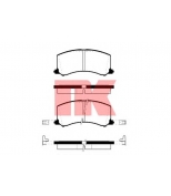 NK - 225207 - комплект колодок дисковых