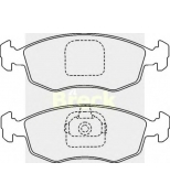 BRECK-LUMAG - 235520070200 - Комплект тормозных колодок  дисковый тормоз