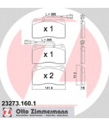 ZIMMERMANN - 232731601 - Тормозные колодки