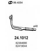 ASSO - 241012 - Передняя труба глушителя Lancia Del...