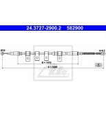 ATE - 24372729002 - Трос стояночного тормоза левый DAEWOO LANOS (1997>) L 1655 мм