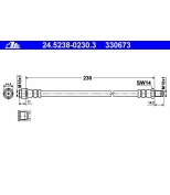 ATE - 24523802303 - PRZEWOD HAMULCOWY GIETKI MERCEDES W245 B-KLASA TYL