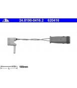 ATE - 24819004162 - Датчик износа торм. колодок пер. (102mm)