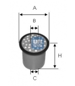 UFI - 2438800 - Фильтр топливный