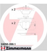 ZIMMERMANN - 242552001 - Колодки тормозные BMW