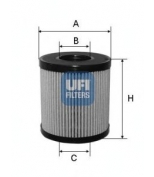 UFI 2506000 Фильтр масляный