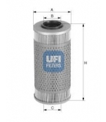 UFI - 2668700 - Фильтр топливный Citroen, Opel,  Pe...