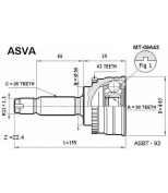 ASVA - MT09A43 - Шрус наружный 30x54x25