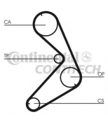 CONTITECH - CT676K1 - Ct676k1_ремкомплект грм! peugeot 505 2.0/2.2 zdjk