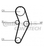 CONTITECH - CT709K1 - Водяной насос + комплект зубчатого ремня