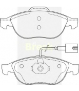BRECK-LUMAG - 231410070110 - Комплект тормозных колодок  дисковый тормоз