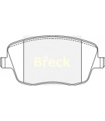 BRECK-LUMAG - 235810070200 - Колодки тормозные дисковые