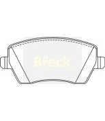 BRECK-LUMAG - 239730070200 - Колодки тормозные дисковые