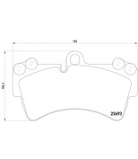 MINTEX - MDB2751 - Колодки торм.диск.пер.Audi Q7 06-//Porsche Cayenne