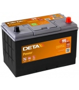 DETA - DB954 - Аккумулятор DETA POWER 12V 95AH 720A ETN 0(R+) Korean B1 306x173x222mm 23kg