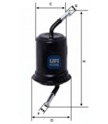 UFI - 3152000 - Топливный фильтр