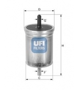 UFI - 3156200 - фильтр топливный Tucson 04-