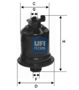 UFI - 3159200 - Фильтр топливный