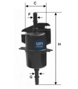 UFI - 3174000 - Фильтр топливный Fiat Albea
