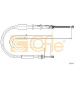 COFLE - 3216 - Трос  стояночная тормозная система