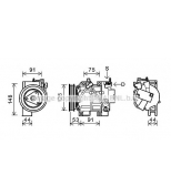 AVA - DNK335 - Компрессор системы кондиционирования NISSAN X-TRAIL (T31)