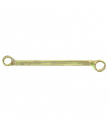 СИБРТЕХ 14628 Ключ накидной, 19 х 22 мм, желтый цинк. СИБРТЕХ