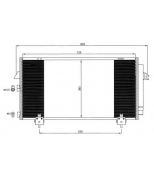 NRF - 35381 - Радиатор кондиционера