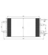 NRF - 35505 - Радиатор кондиционера