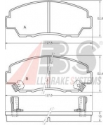 ABS - 36606 - KLOCKI HAMULC. MAZDA B2000-B2200 85-96