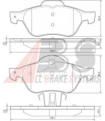 ABS - 37217 - Комп. дисковых торм. колодок