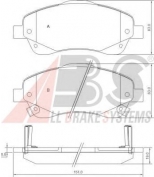 ABS - 37400 - Комп. дисковых торм. колодок