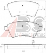 ABS - 37532 - Тормозные колодки