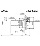 ASVA - NSXRA44 - ШРУС НАРУЖНЫЙ ЗАДНИЙ 24x58x29 ()